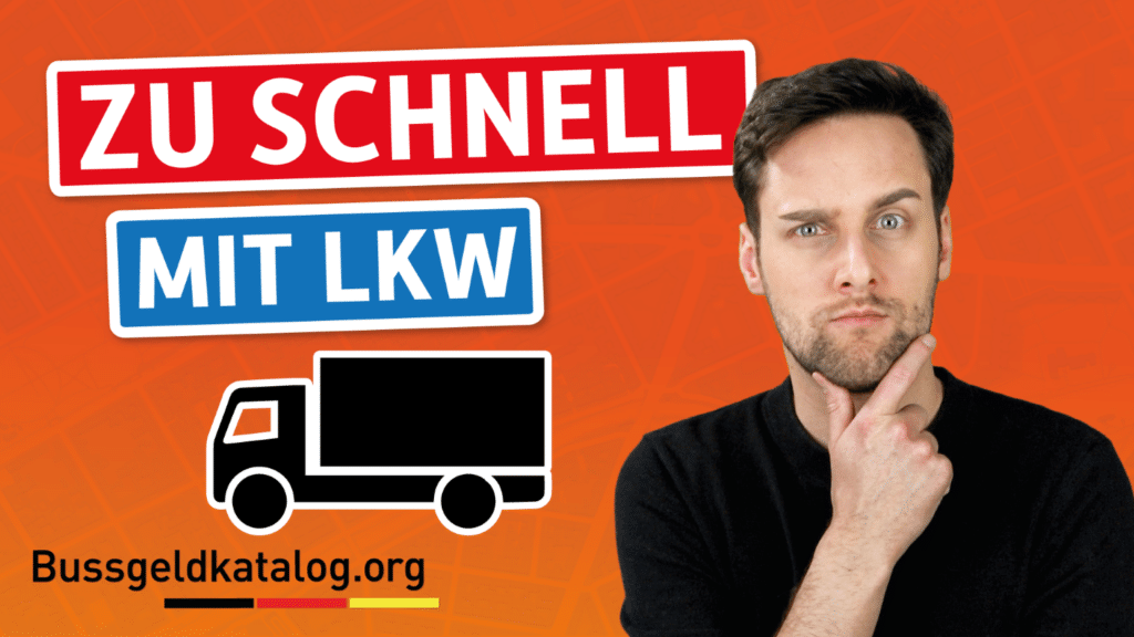 Womit bei einer Geschwindigkeitsüberschreitung mit dem Lkw zu rechnen ist erfahren Sie in diesem Video