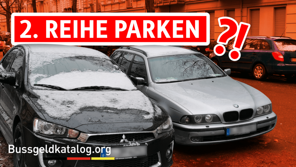 Welche Vorschriften gibt es zum Halten oder Parken in zweiter Reihe? Mehr dazu im Video!