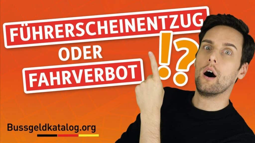 Wann darf Ihnen die Fahrerlaubnis entzogen werden und wie erhalten Sie sie zurück? Mehr dazu im Video!