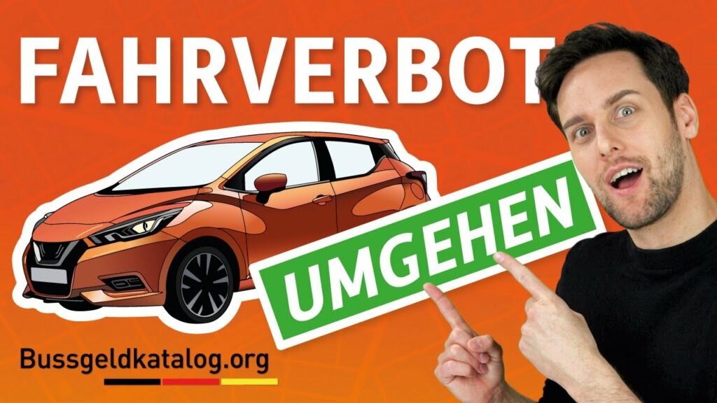 Inwiefern lässt sich ein Fahrverbot umgehen? Mehr dazu erfahren Sie in diesem Video!