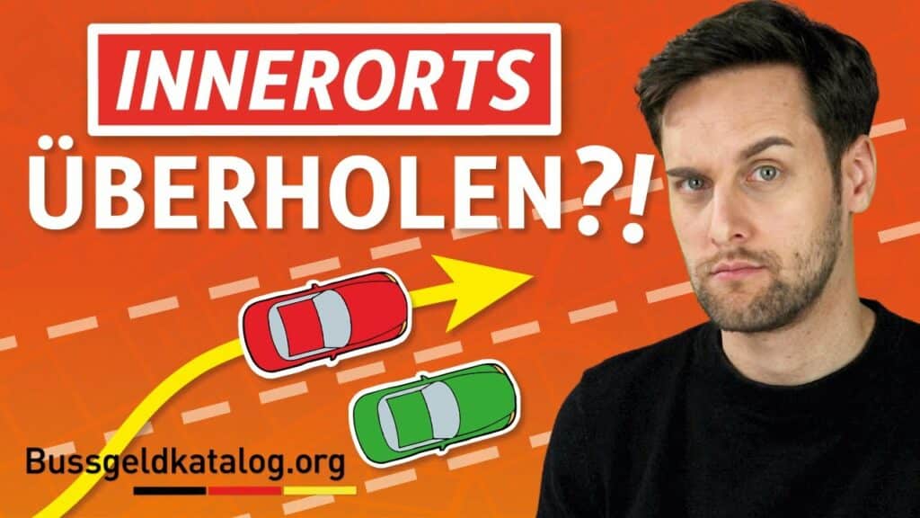 Was ist zu beachten, wenn Sie innerorts andere Verkehrsteilnehmer überholen wollen? Mehr dazu in diesem Video!