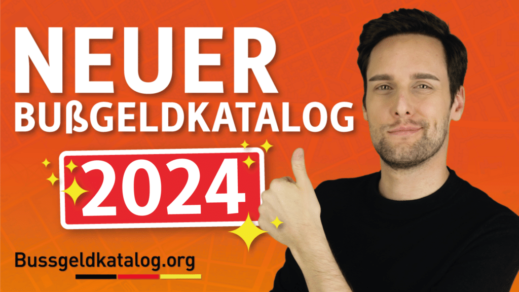 Alles was Sie zum neuen Bußgeldkatalog im Jahr 2024 wissen müssen, erfahren Sie in diesem Video!