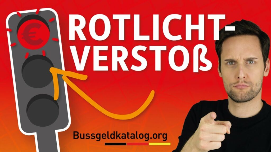 Welche Arten von Rotlichtverstößen gibt es und was für Sanktionen drohen Ihnen danach? Mehr dazu im Video!