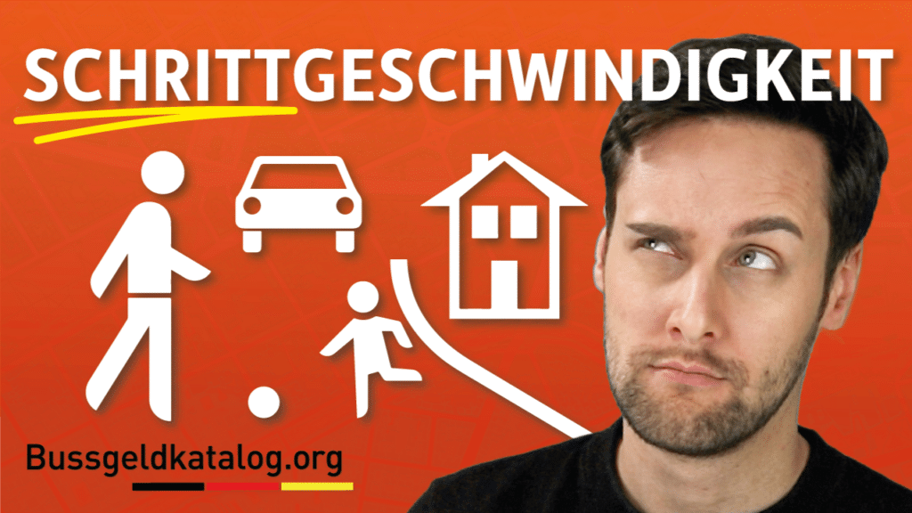 Wie schnell ist die Schrittgeschwindigkeit und wo genau gilt sie? Mehr dazu erfahren Sie in diesem Video!